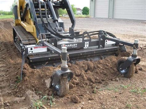 harley rake rental for skid steer|landscape rake rentals near me.